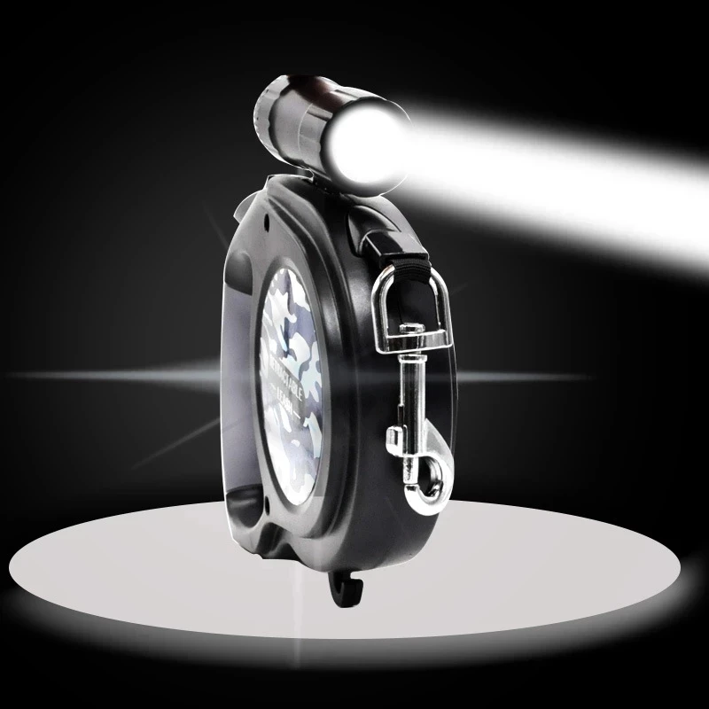 Pet Cats And Dogs Outdoor Automatic Retractable Traction Equipment LED Flashlight Suitable For Large, Medium And Small Animals
Pet Cats And Dogs Outdoor Automatic Retractable Traction Equipment LED Flashlight Suitable For Large, Medium And Small Animals