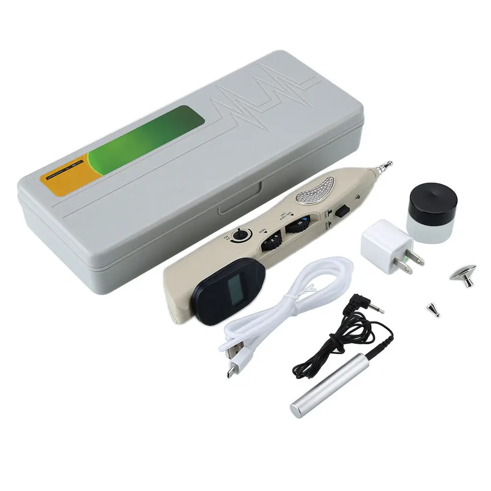 Electronic Acupuncture Meridian Pen Pulse Point Detector Acupressure Massage Pain Relief Therapy Facial Body Health Care Tool
Electronic Acupuncture Meridian Pen Pulse Point Detector Acupressure Massage Pain Relief Therapy Facial Body Health Care Tool