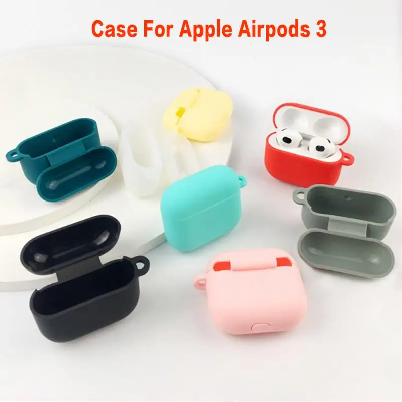 Новые Мягкие силиконовые чехлы для наушников Apple Airpods 3, защитный чехол для наушников Apple Airpods 3, Противоударная сумка для зарядного бокса
Новые Мягкие силиконовые чехлы для наушников Apple Airpods 3, защитный чехол для наушников Apple Airpods 3, Противоударная сумка для зарядного бокса