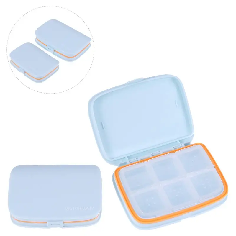 2pcs Sealed Lightweight Portable Pill Case Pill Box Pill Organizer Medicine Storage Container Medicine Box
2pcs Sealed Lightweight Portable Pill Case Pill Box Pill Organizer Medicine Storage Container Medicine Box