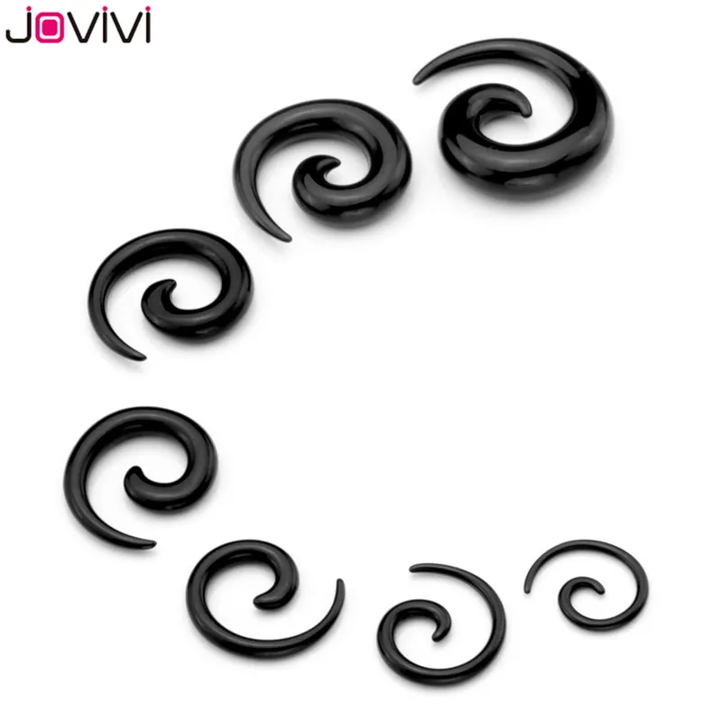 Jovivi Acrylic Spiral Ear Stretcher Expander Ear Plug Stretching Snail Tapers Ear Tunnel Body Piercing Jewelry 2mm-10mm
Jovivi Acrylic Spiral Ear Stretcher Expander Ear Plug Stretching Snail Tapers Ear Tunnel Body Piercing Jewelry 2mm-10mm