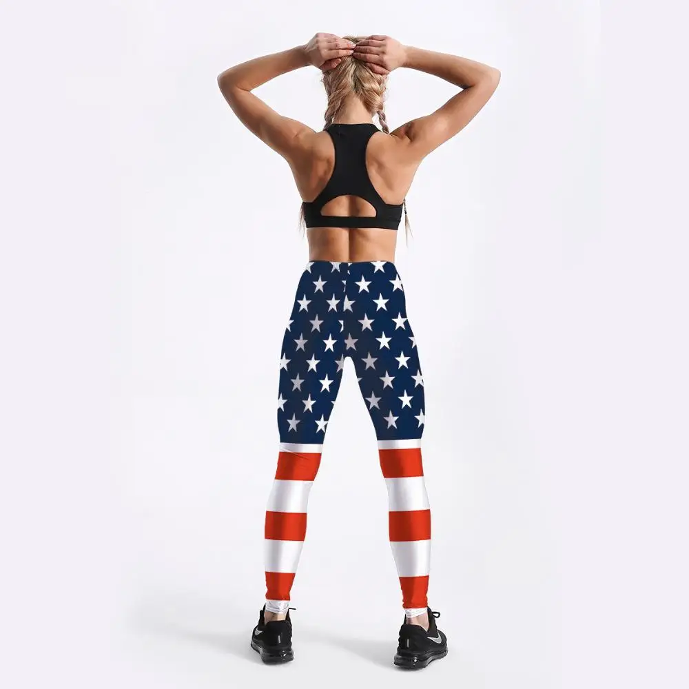 Gym Leggings Women Fitness Leggins Mujer Push Up American Flag Star&stripe Printed High Waist Legging Femme Workout Pants S-4XL
Gym Leggings Women Fitness Leggins Mujer Push Up American Flag Star&stripe Printed High Waist Legging Femme Workout Pants S-4XL