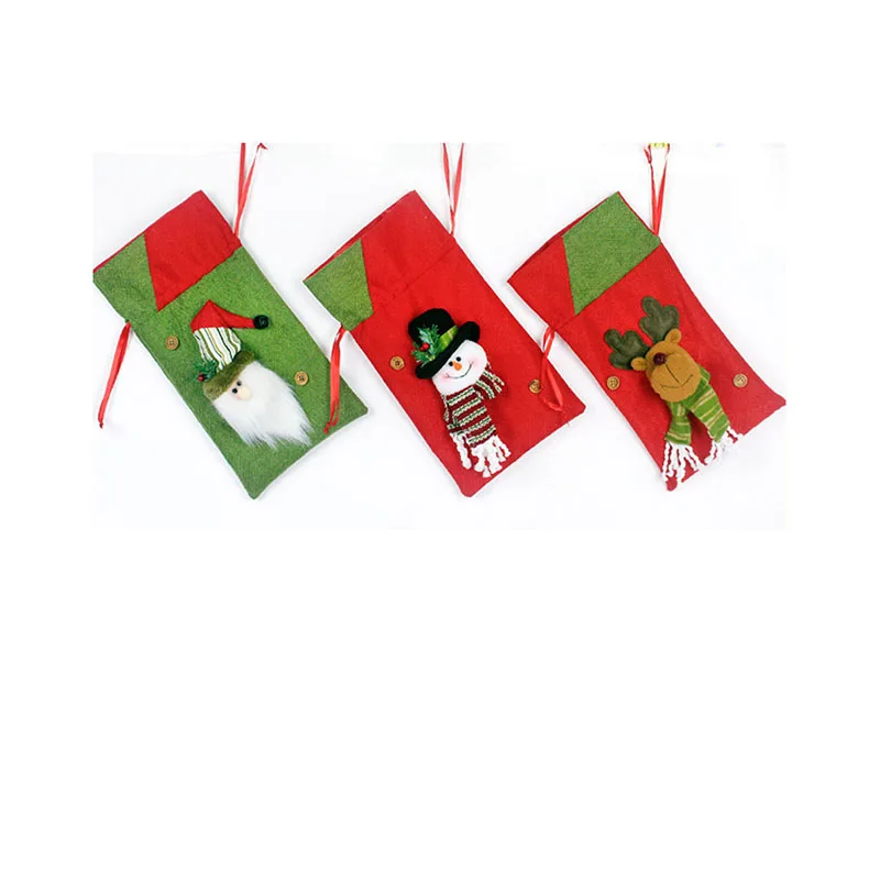 New Christmas Decorations Decorate Gift Bags Children's Candy Bags Small Linen Tote Bags Gift Bags Ornaments LF98025
New Christmas Decorations Decorate Gift Bags Children's Candy Bags Small Linen Tote Bags Gift Bags Ornaments LF98025