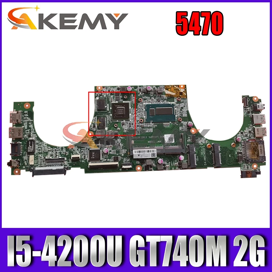 Akemy для Dell Vostro 5470 Материнская плата ноутбука DAJW8CMB8E2 REV:E I5-4200U GT740M 2G материнская плата панели ноутбука 100% тестирование
Akemy для Dell Vostro 5470 Материнская плата ноутбука DAJW8CMB8E2 REV:E I5-4200U GT740M 2G материнская плата панели ноутбука 100% тестирование