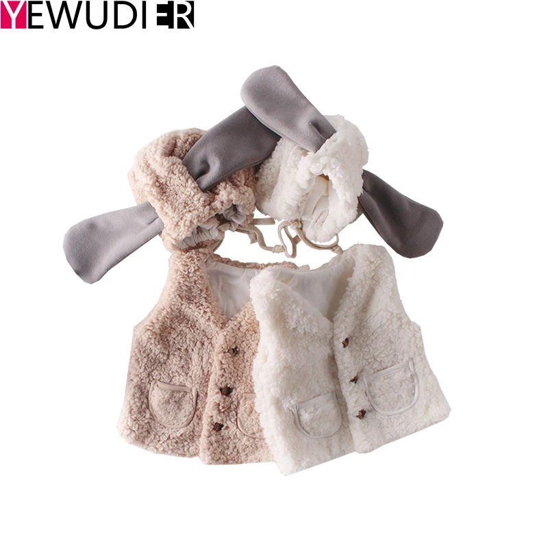 Зимний жилет для маленьких мальчиков и девочек, милая кашемировая плотная теплая куртка, однотонный жилет без рукавов для младенцев, верхня...
Зимний жилет для маленьких мальчиков и девочек, милая кашемировая плотная теплая куртка, однотонный жилет без рукавов для младенцев, верхня...