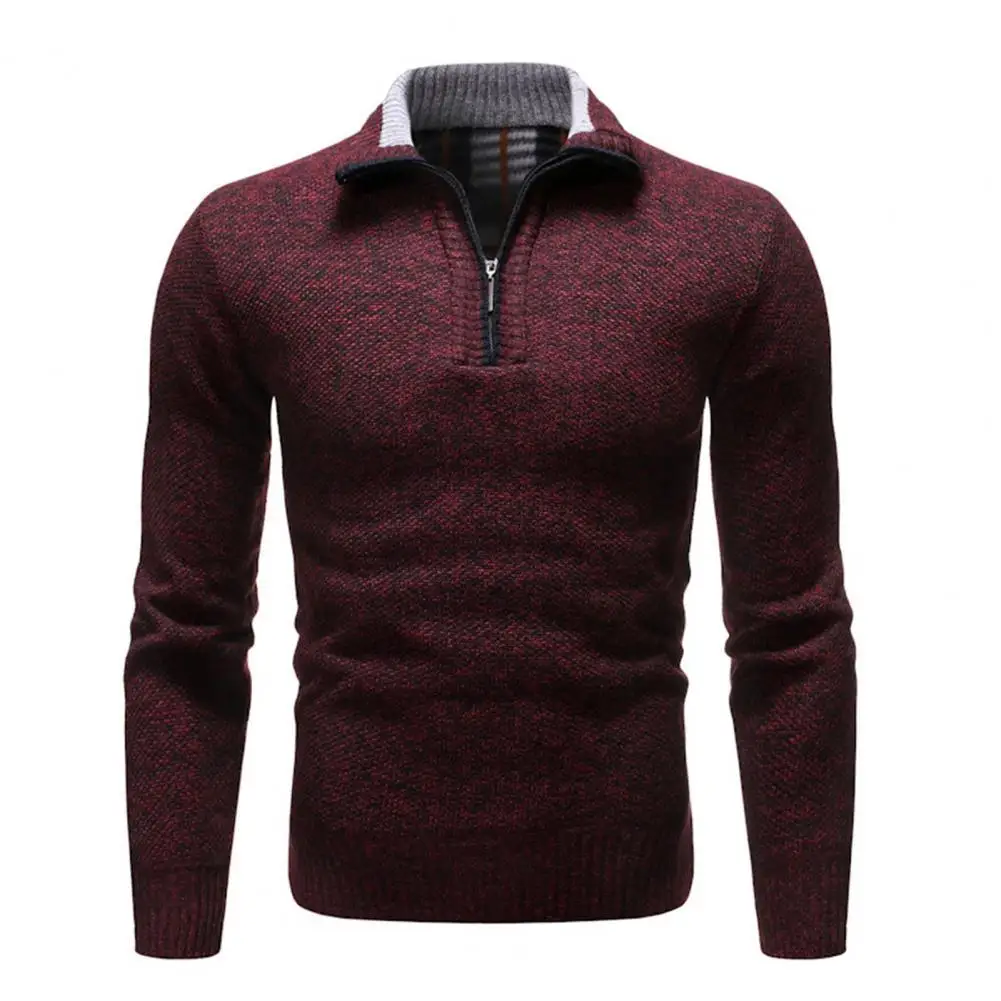 Casual Men Sweater Skin-friendly Trendy Zipper Neck Slim Fit Men Pullover Sweater Ultra Soft Winter Warm Sweater Pullovers
Casual Men Sweater Skin-friendly Trendy Zipper Neck Slim Fit Men Pullover Sweater Ultra Soft Winter Warm Sweater Pullovers