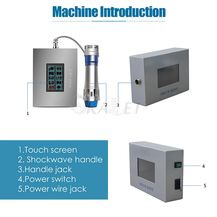 Extracorporeal Shock Wave Therapy Equipment ED/Erectile Dysfunction Treatment Pain Reduction Massage Shockwave Machine
Extracorporeal Shock Wave Therapy Equipment ED/Erectile Dysfunction Treatment Pain Reduction Massage Shockwave Machine