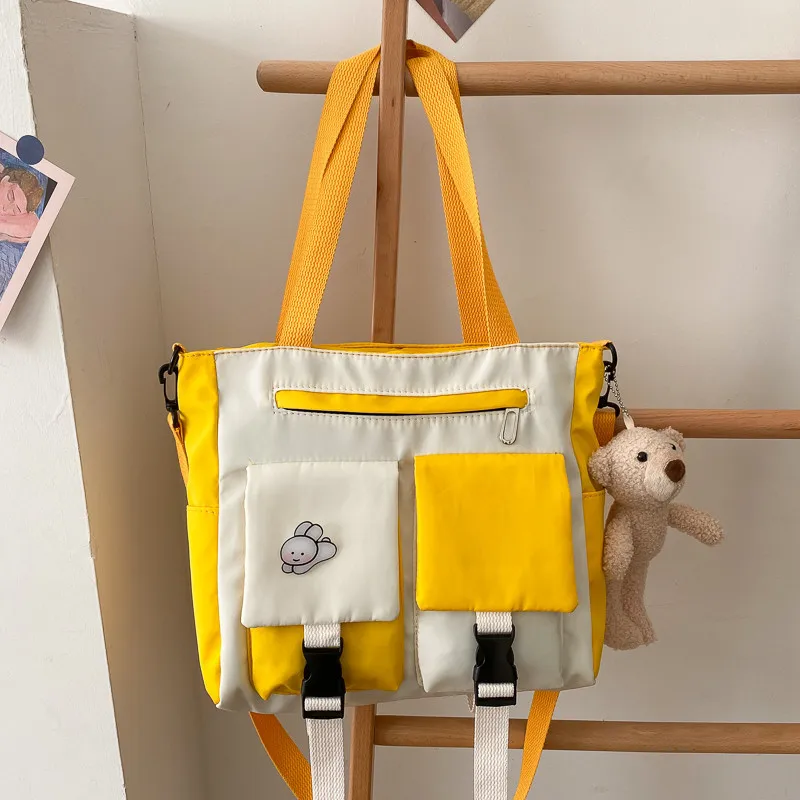 2020 New Korean Fashion Women Tote Bag Nylon Multi-pocket Casual Handbags Womens Simple Shoulder Bag Crossbody Bags Bolsa Mujer
2020 New Korean Fashion Women Tote Bag Nylon Multi-pocket Casual Handbags Womens Simple Shoulder Bag Crossbody Bags Bolsa Mujer