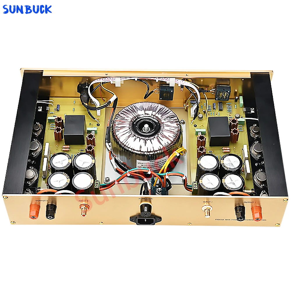 Sunbuck прямая гравировка Швейцария Dartzeel FM акустика FM300A усилитель 150 Вт 2 0 HIFI