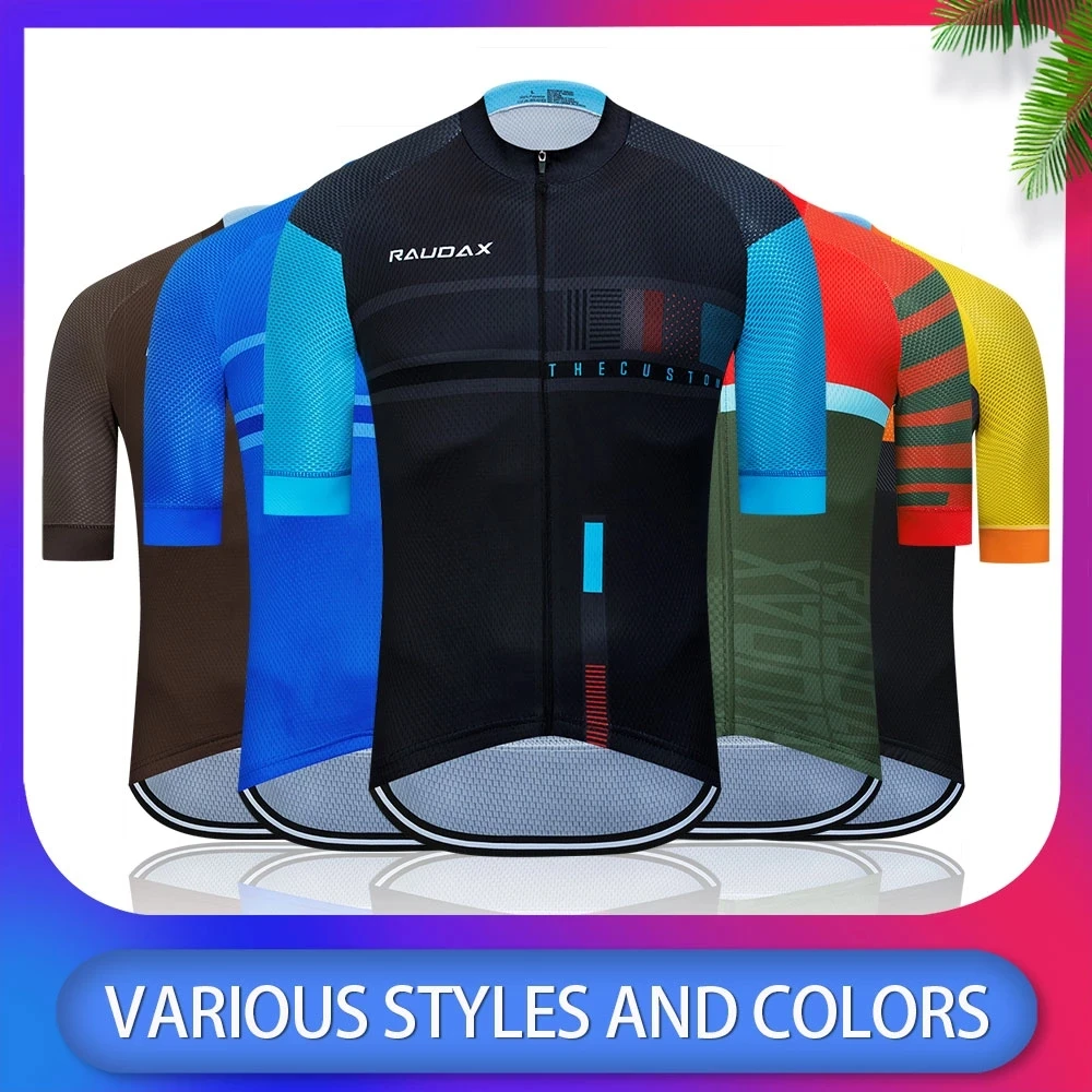 RAUDAX Cycling jersey breathable bicycle clothing Ropa Ciclismo men summer quick-drying bike wear clothes triathlon sweatshirt
RAUDAX Cycling jersey breathable bicycle clothing Ropa Ciclismo men summer quick-drying bike wear clothes triathlon sweatshirt