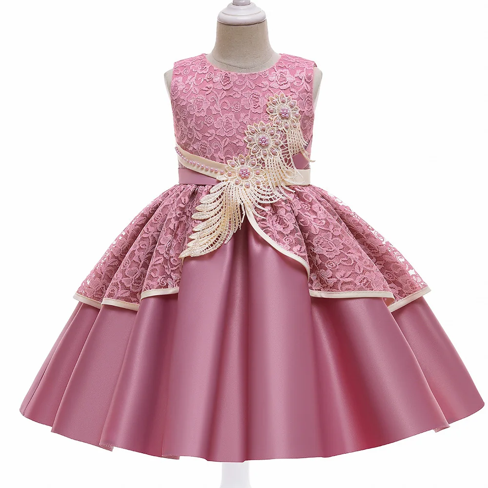 Pink Kids Dresses for Girls Wedding Party Baby Girls Sleeveless Bow Princess Dress Costume for Age 4 5 6 7 8 9 10 Years
Pink Kids Dresses for Girls Wedding Party Baby Girls Sleeveless Bow Princess Dress Costume for Age 4 5 6 7 8 9 10 Years