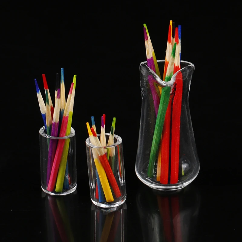 7Pcs/set 1:12 Dollhouse Miniature Colorful Pencil Brush Model For Dollhouse Decoration New
7Pcs/set 1:12 Dollhouse Miniature Colorful Pencil Brush Model For Dollhouse Decoration New