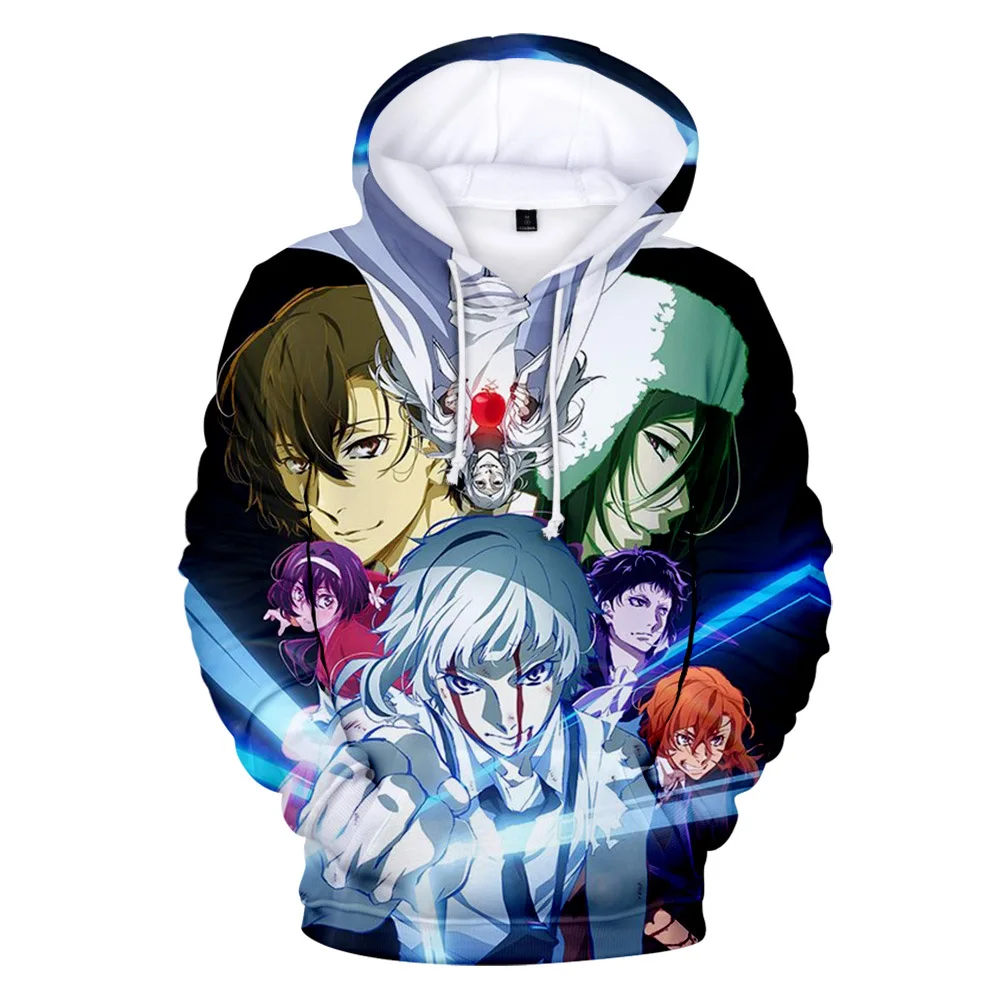 3D Hoodies Sweatshirt Men Fashion women Print Bungo Stray Dogs Hoody Children Casual Autumn Harajuku Hooded anime hoodie
3D Hoodies Sweatshirt Men Fashion women Print Bungo Stray Dogs Hoody Children Casual Autumn Harajuku Hooded anime hoodie