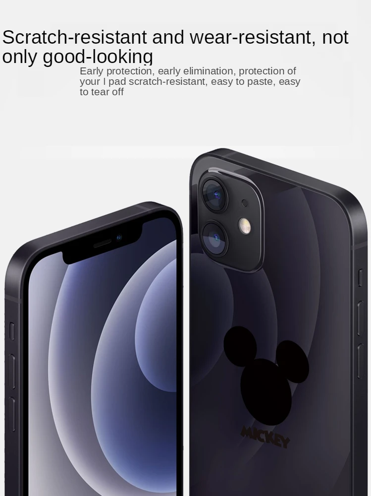 Disney Tempered Glass Screen Protector Full Cover Glass Screen Protector for iPhone 12 12pro 12promax 12mini 
Disney Tempered Glass Screen Protector Full Cover Glass Screen Protector for iPhone 12 12pro 12promax 12mini