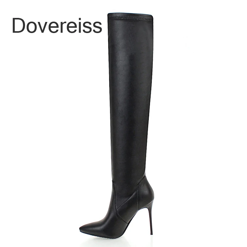 Fashion Women's Shoes Winter New Sexy Clear Heels Boots White Elegant Concise Mature Stilettos Heels Over The Knee Boots 45 46
Fashion Women's Shoes Winter New Sexy Clear Heels Boots White Elegant Concise Mature Stilettos Heels Over The Knee Boots 45 46