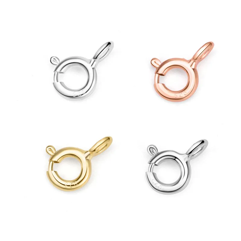 XUQIAN Hot Selling S925 Sterling Silver Spring Bracelet Gold Plated Buckle for DIY Handmade Accessories A0167
XUQIAN Hot Selling S925 Sterling Silver Spring Bracelet Gold Plated Buckle for DIY Handmade Accessories A0167