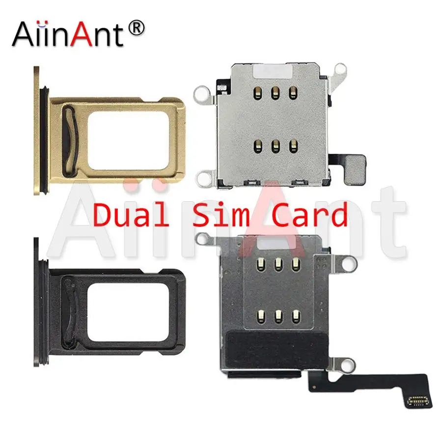 Original Dual Sim Card Reader Adapter Connector Flex Cable For iPhone 12 Pro Max 12Pro Sim Card Tray Slot Holder Replacement
Original Dual Sim Card Reader Adapter Connector Flex Cable For iPhone 12 Pro Max 12Pro Sim Card Tray Slot Holder Replacement