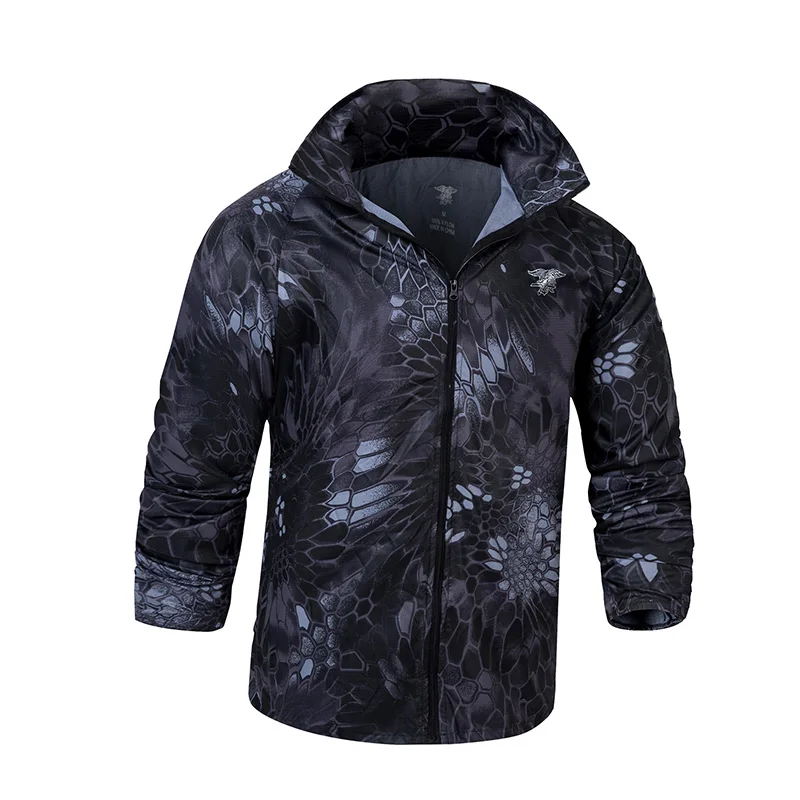 Outdoor Windbreaker Camouflage Quick Dry Breathable Jacket Polyester Light Weight Coat Hiking Camping Fishing Spring Autumn Wear
Outdoor Windbreaker Camouflage Quick Dry Breathable Jacket Polyester Light Weight Coat Hiking Camping Fishing Spring Autumn Wear