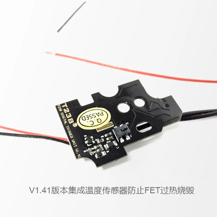 Electronic Accessories Version 1.42 T238 Fire Control Module No. 2 DTU Micro-motion Version Electronic Programmable FET
Electronic Accessories Version 1.42 T238 Fire Control Module No. 2 DTU Micro-motion Version Electronic Programmable FET