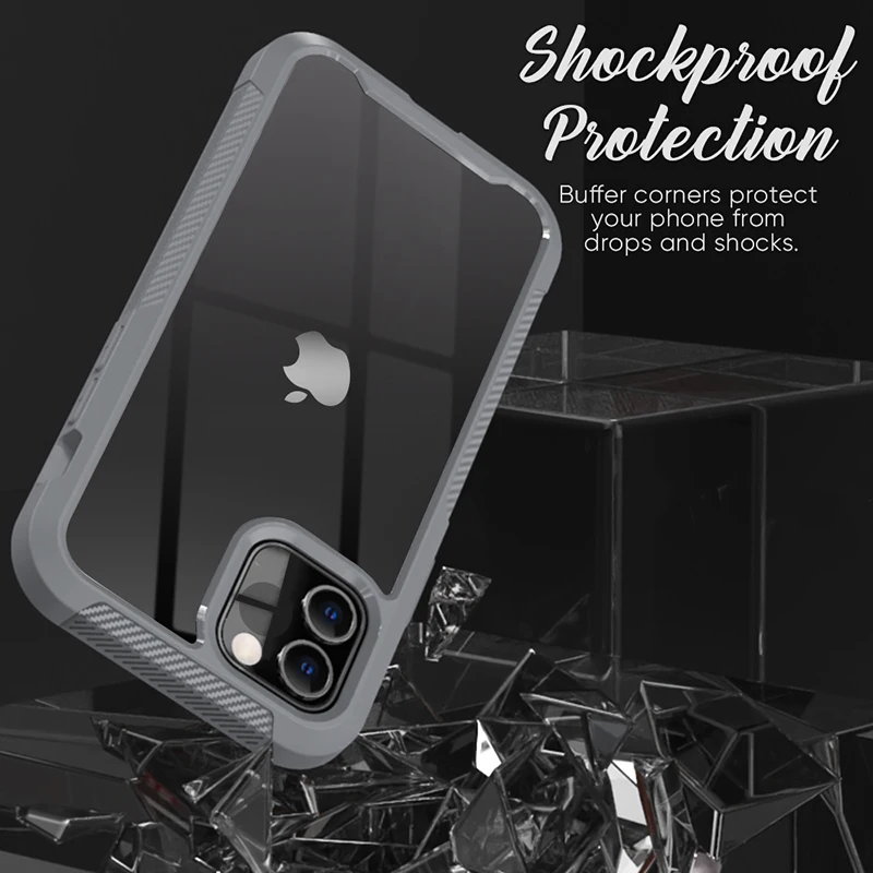 Для iPhone 13 12 11 Pro Max X XR XS 2 в 1 армированный Гибридный чехол для телефона 6 6S 7 8 Plus