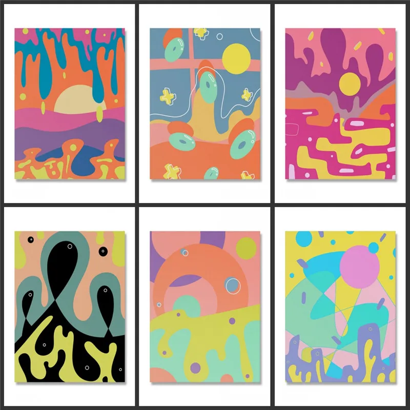Abstract Pop Art Poster and Prints Trippy Sunset River Exploration Canvas Painting Modern Wall Pictures Living Room Home Decor
Abstract Pop Art Poster and Prints Trippy Sunset River Exploration Canvas Painting Modern Wall Pictures Living Room Home Decor