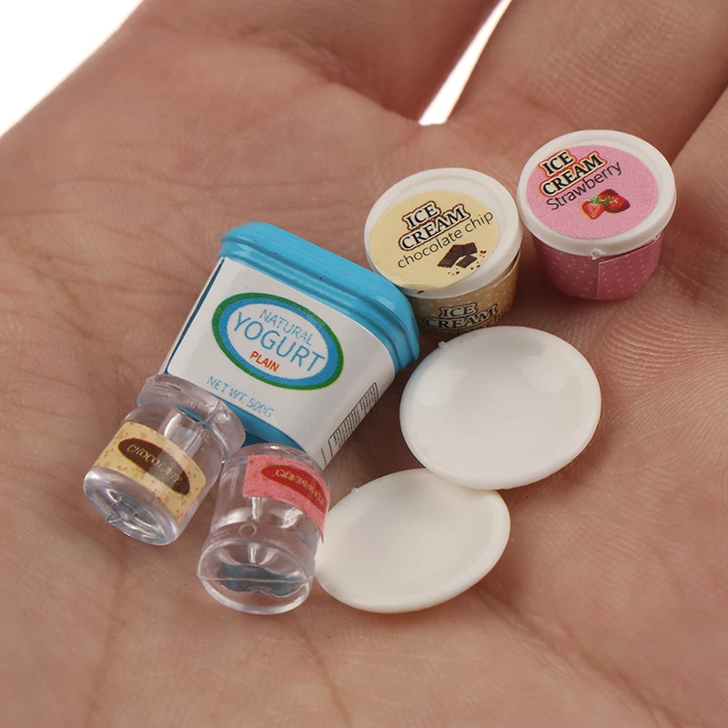 7Pcs Dollhouse Miniature Yogurt ice cream Milk Egg Pudding Cup Toys Doll Food Miniatura Kitchen Accessories
7Pcs Dollhouse Miniature Yogurt ice cream Milk Egg Pudding Cup Toys Doll Food Miniatura Kitchen Accessories