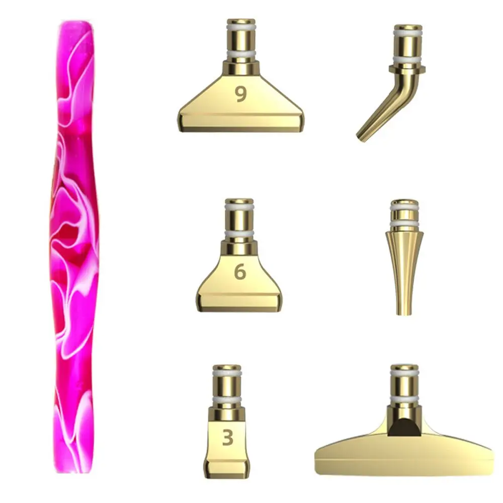 Painting Embroidery Cross Stitch Point Drill Pen Alloy Replacement Pen Heads Multi Placers Resin Diamond Painting Pen
Painting Embroidery Cross Stitch Point Drill Pen Alloy Replacement Pen Heads Multi Placers Resin Diamond Painting Pen