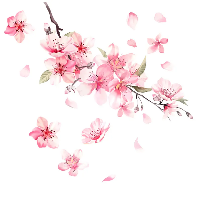 Oriental Cherry Blossom Vinyl Love Car Auto Floral Charm Sticker Pink Decal Highlight Window Automobile Romance Decor
Oriental Cherry Blossom Vinyl Love Car Auto Floral Charm Sticker Pink Decal Highlight Window Automobile Romance Decor