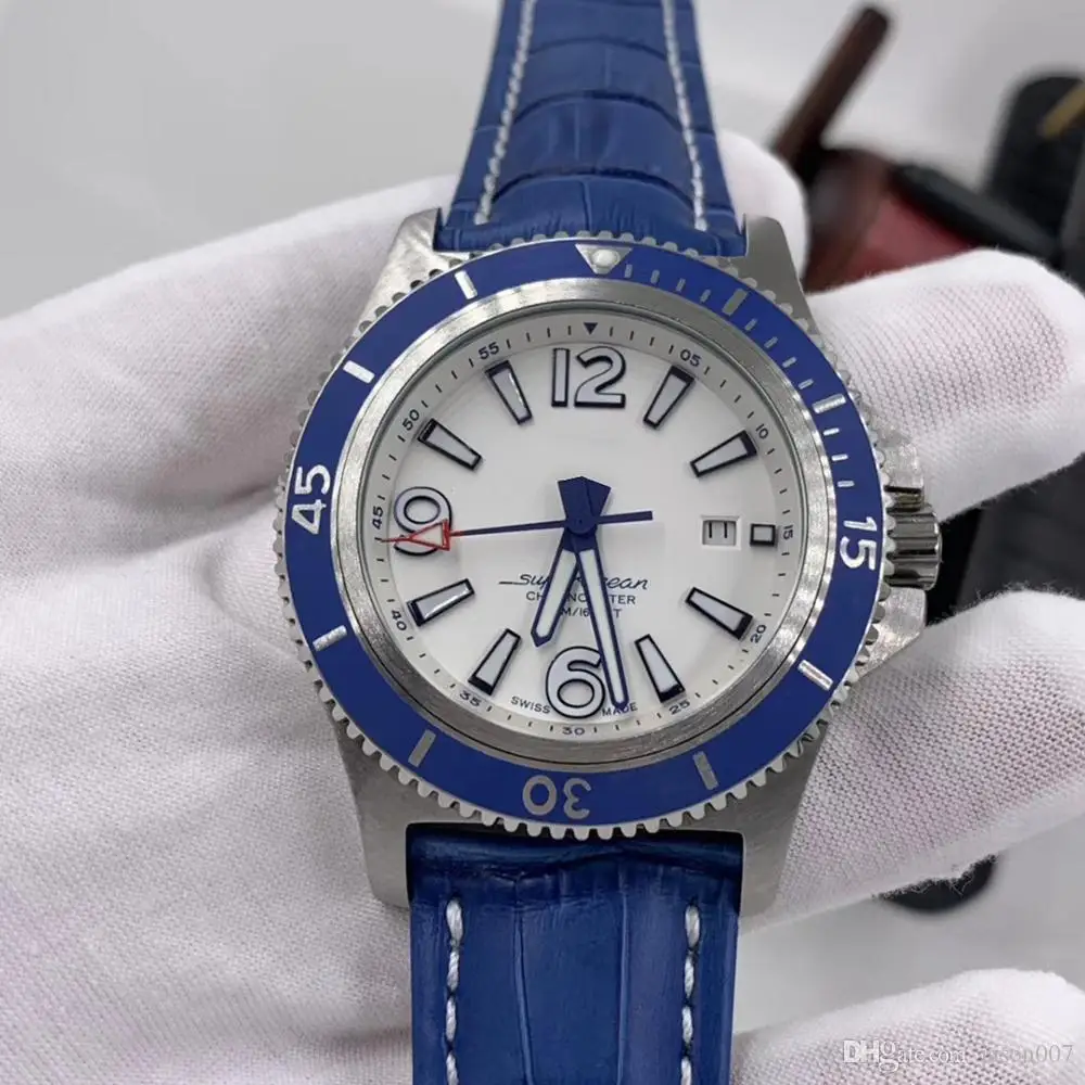 Luxury Brand New 1884 Super-Ocean 46 Black Ceramic Stainless Steel Rotating Bezel Mens Watch Automatic Mechanical Rubber Watches
Luxury Brand New 1884 Super-Ocean 46 Black Ceramic Stainless Steel Rotating Bezel Mens Watch Automatic Mechanical Rubber Watches