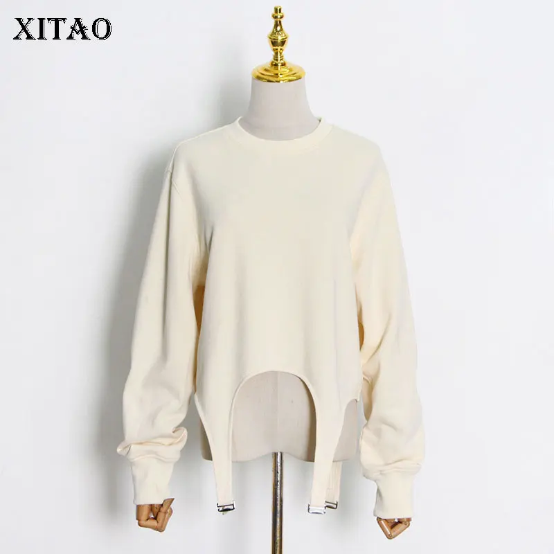 XITAO Irregular Sweatshirt Fashion New Women Pullover Full Sleeve Pleated Goddess Fan Casual Style Loose 2021 Sweatshirt GWJ1272
XITAO Irregular Sweatshirt Fashion New Women Pullover Full Sleeve Pleated Goddess Fan Casual Style Loose 2021 Sweatshirt GWJ1272