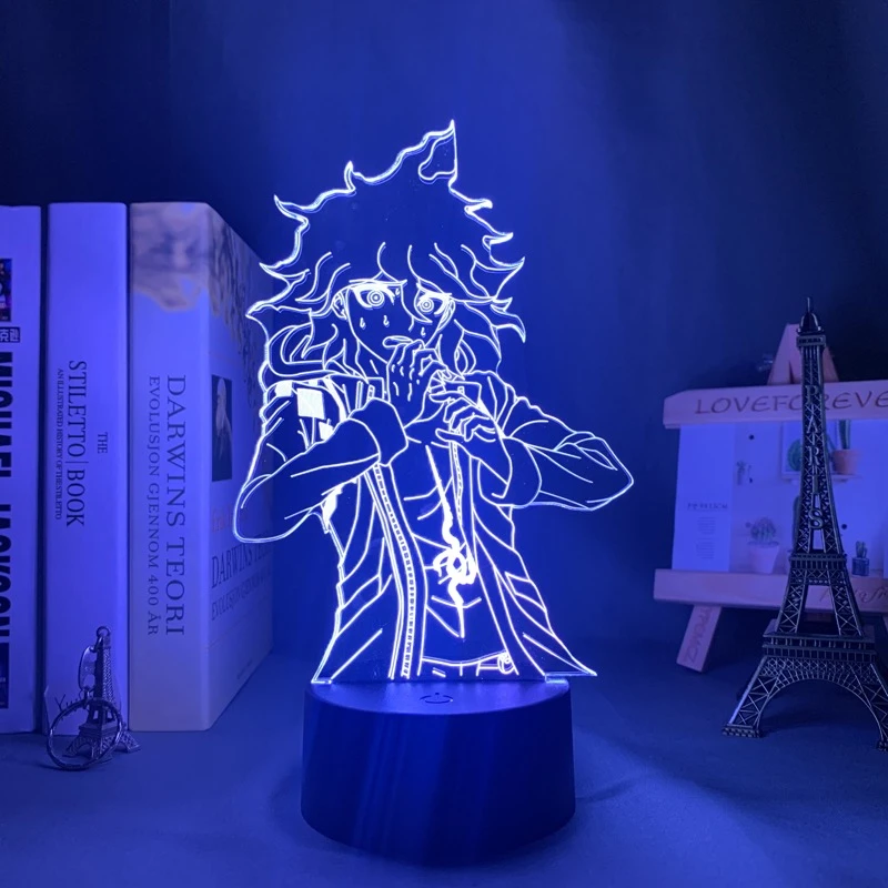 Led Anime Figurien Lamp Danganronpa V3 Nagito Komaeda Night Lights Gifts For Him RGB Lava Lamp Bedroom Bedside Table Decor Light
Led Anime Figurien Lamp Danganronpa V3 Nagito Komaeda Night Lights Gifts For Him RGB Lava Lamp Bedroom Bedside Table Decor Light