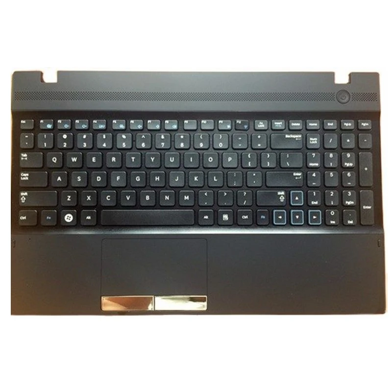 Клавиатура для ноутбука Samsung NP300V5A NP305V5A 300V5A 305V5A нам с крышкой черный BA75
