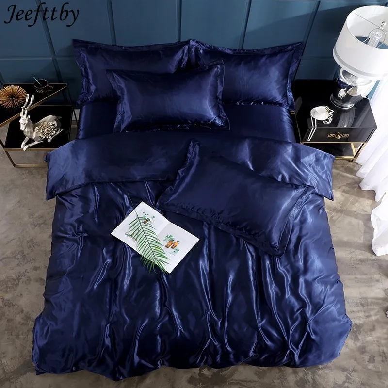 Hot Pure Satin Bedding Set Home Textile King Queen Single Size Bed Set Bedclothes Duvet Cover Flat Sheet Pillowcase Wholesale
Hot Pure Satin Bedding Set Home Textile King Queen Single Size Bed Set Bedclothes Duvet Cover Flat Sheet Pillowcase Wholesale