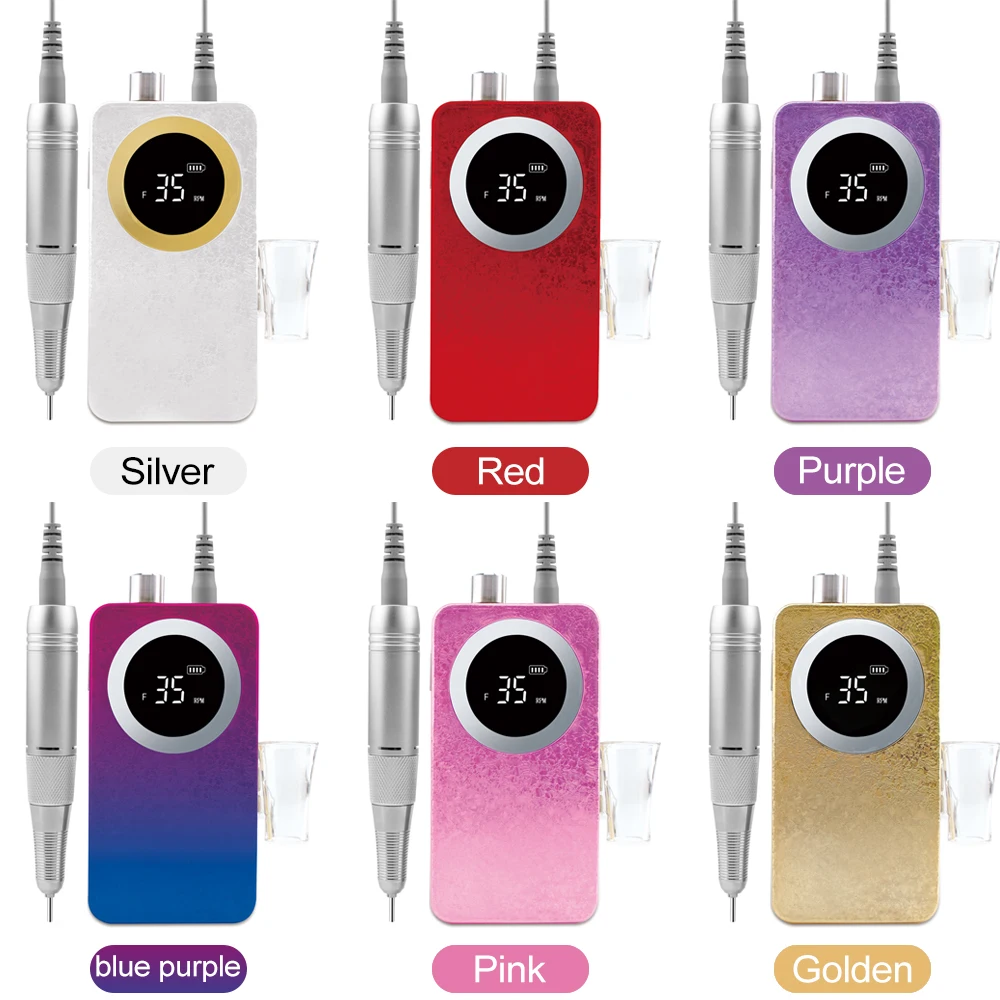 8081 Gradient Color Cordless Portable 35000 RPM Machine Rechargeable Electric Professional E File Manicure Pedicure Nail Drill&$
8081 Gradient Color Cordless Portable 35000 RPM Machine Rechargeable Electric Professional E File Manicure Pedicure Nail Drill&$