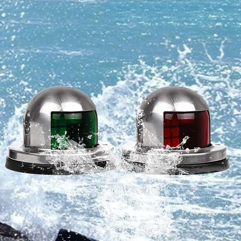12v Red Green Led Navigation Lights Stainless Steel Sailing Lamp For Marine Boat Yacht Boat Accessory
12v Red Green Led Navigation Lights Stainless Steel Sailing Lamp For Marine Boat Yacht Boat Accessory