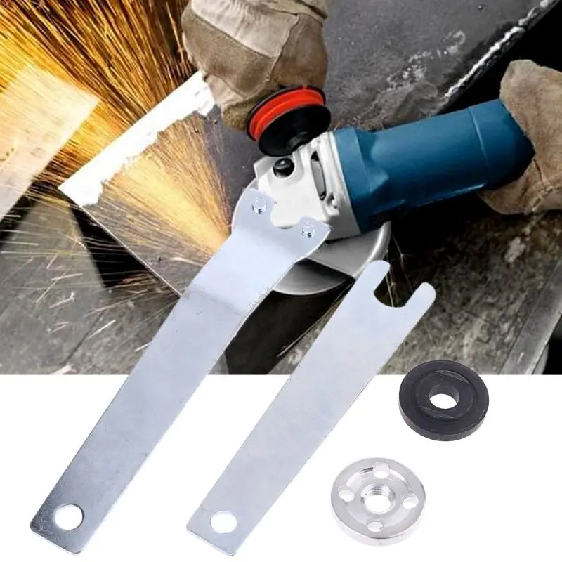 4pcs/set Metal Grinder Wrench Spanner For Makita Grinder Lock Nut Flange Angle Wrench Spanner Tool
4pcs/set Metal Grinder Wrench Spanner For Makita Grinder Lock Nut Flange Angle Wrench Spanner Tool