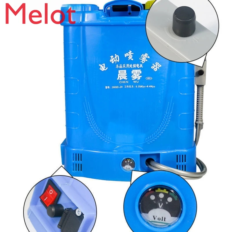 Electric Sprayer Lithium Battery Intelligent High Pressure Backpack Charging Spray Insecticide Barrel Disinfection Sprinkling
Electric Sprayer Lithium Battery Intelligent High Pressure Backpack Charging Spray Insecticide Barrel Disinfection Sprinkling