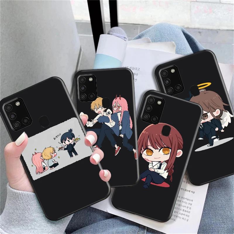 Chainsaw Man Anime Phone Case For Samsung Galaxy A21S Pochita Makima Hayakawa Aki Pahwa Back Cover Soft TPU Funda Coque Cases
Chainsaw Man Anime Phone Case For Samsung Galaxy A21S Pochita Makima Hayakawa Aki Pahwa Back Cover Soft TPU Funda Coque Cases
