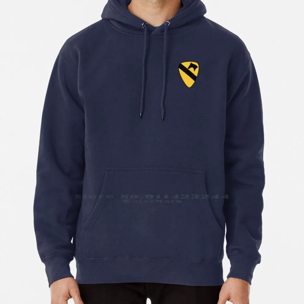 

1st Cavalry Division Hoodie Sweater 6xl Cotton Us United States Army 1st First Cavalry Division Patch Insignia Emblem Logo