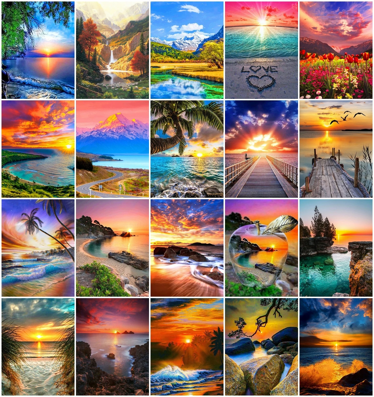 AZQSD DIY Paint By Numbers For Adults Seaside Sunset Canvas Paint Frameless Painting By Numbers Landscape Handmade Wall Decor
AZQSD DIY Paint By Numbers For Adults Seaside Sunset Canvas Paint Frameless Painting By Numbers Landscape Handmade Wall Decor