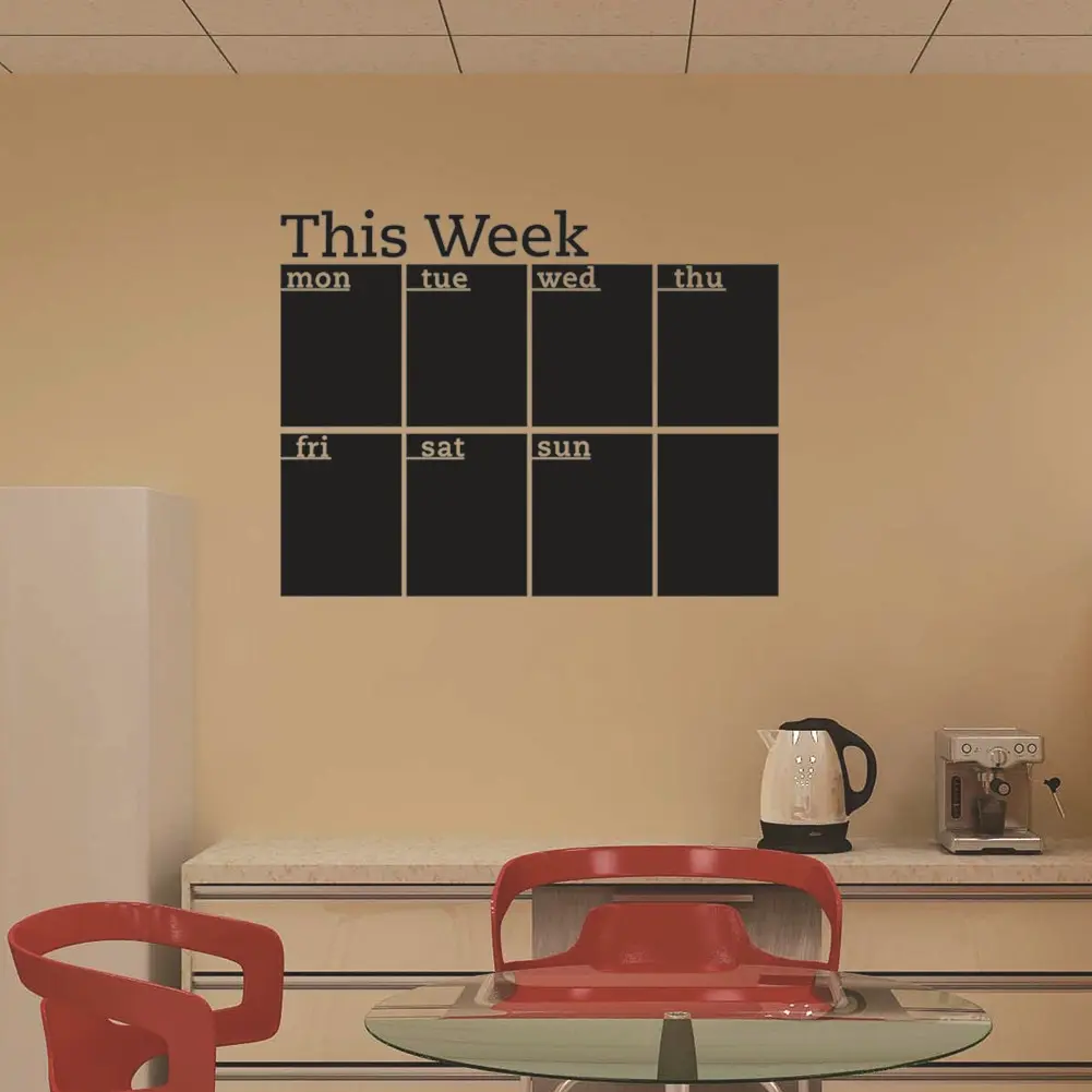 2021 New High Quality This Week Office Living Room Classroom Eco-friendly Blackboard PVC Sticker Do a Plan For Students Study1PC
2021 New High Quality This Week Office Living Room Classroom Eco-friendly Blackboard PVC Sticker Do a Plan For Students Study1PC