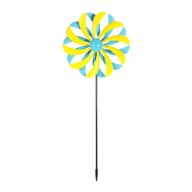 Double Layers Wind Spinners Lawn Pinwheels Windmill Party Pinwheel Wind Spinner for Garden Patio Lawn
Double Layers Wind Spinners Lawn Pinwheels Windmill Party Pinwheel Wind Spinner for Garden Patio Lawn
