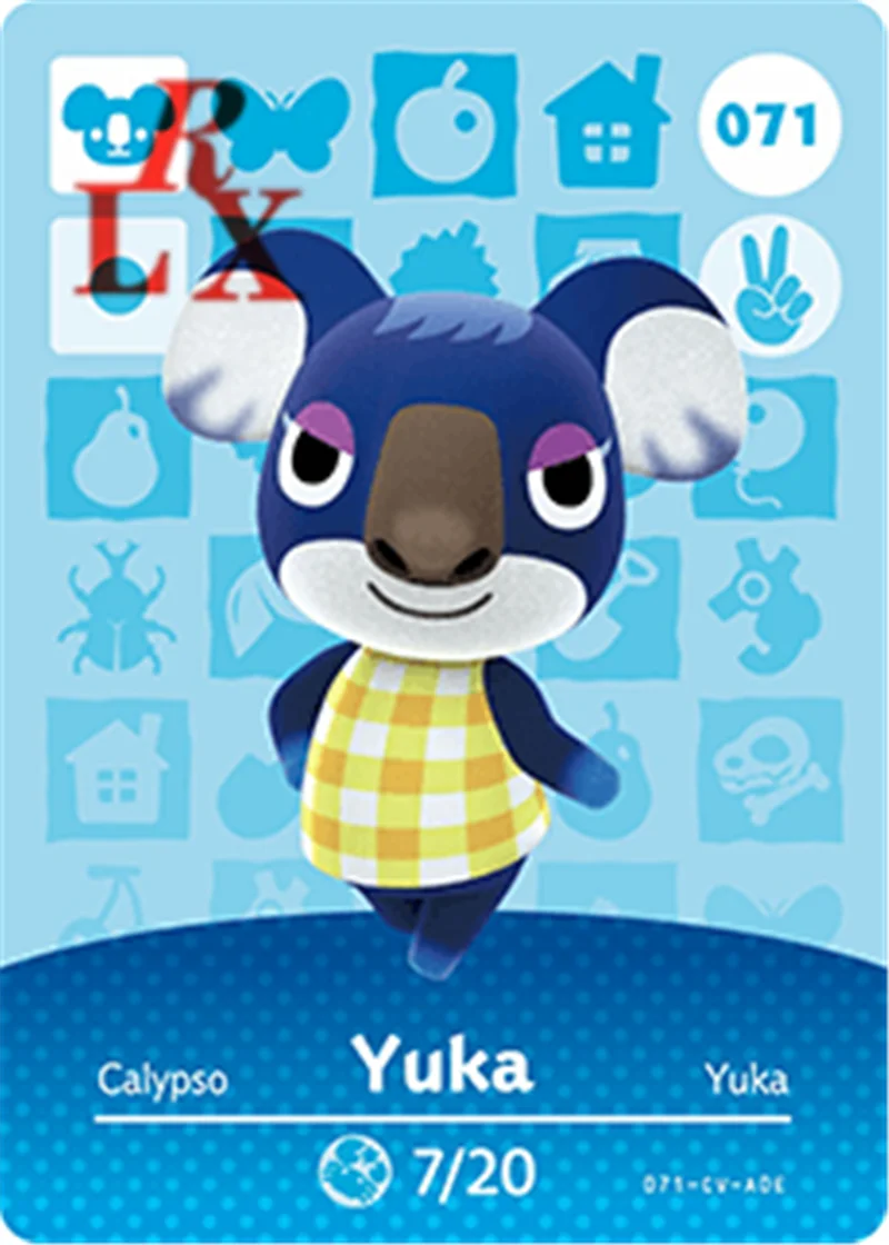 9pcs Koalas Animal Croxxing ACNH Villagers Cards Canberra Ozzie Sydney Yuka NFC Game Cards Ntag215 Tags NS Switch WiiU
9pcs Koalas Animal Croxxing ACNH Villagers Cards Canberra Ozzie Sydney Yuka NFC Game Cards Ntag215 Tags NS Switch WiiU