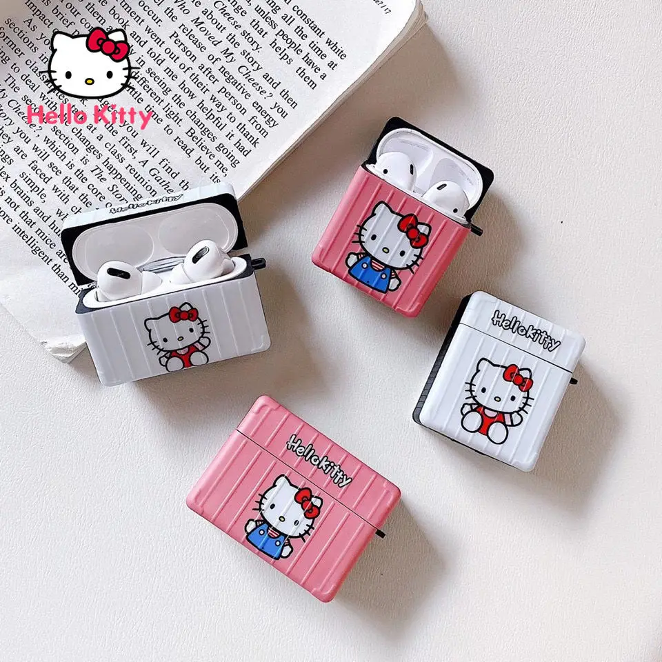 Hello Kitty Wireless Earphone Cover Is Suitable for AirPods 1 2 Cute Three-dimensional Luggage Hard Case
Hello Kitty Wireless Earphone Cover Is Suitable for AirPods 1 2 Cute Three-dimensional Luggage Hard Case