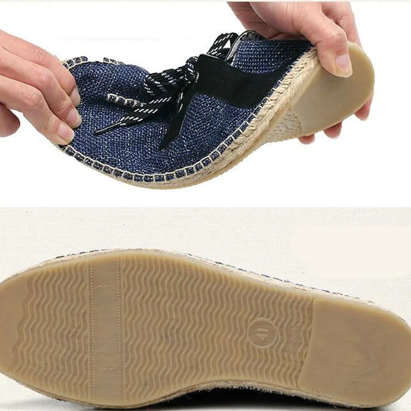2019 New Fashion summer Fly fabricmale casual Canvas Hemp Insole Fisherman Light Shoes men Espadrille Flats Shoes II-07Z
2019 New Fashion summer Fly fabricmale casual Canvas Hemp Insole Fisherman Light Shoes men Espadrille Flats Shoes II-07Z