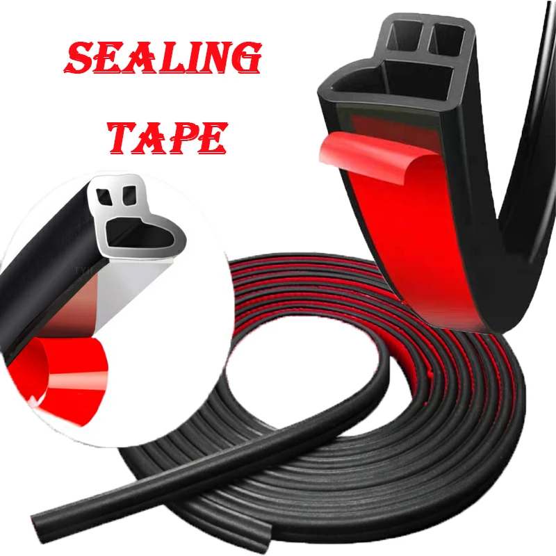 Car Door Seal Strip Auto Rubber Seals Strips Noise Insulation Soundproofing Weatherstrip Car Door Protector Trunk Edge Stickers
Car Door Seal Strip Auto Rubber Seals Strips Noise Insulation Soundproofing Weatherstrip Car Door Protector Trunk Edge Stickers