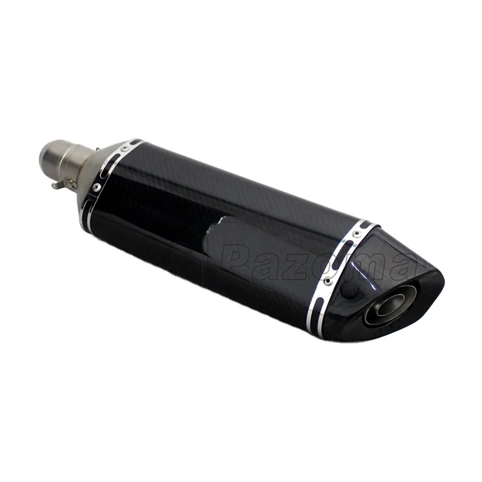 High Quality Unique Design Black Exhaust Muffler With Movable DB Killer Durable Carbon Fiber Exhaust Pipe For Racing Motorcycle
High Quality Unique Design Black Exhaust Muffler With Movable DB Killer Durable Carbon Fiber Exhaust Pipe For Racing Motorcycle