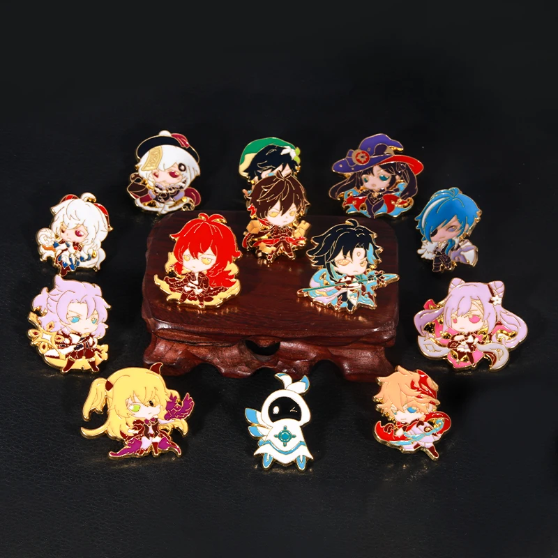 Genshin Impact Pins Brooch Keqing Xiao Qiqi Venti Tartaglia Figure Badge Brooches for Women Men Souvenir Jewelry Gift
Genshin Impact Pins Brooch Keqing Xiao Qiqi Venti Tartaglia Figure Badge Brooches for Women Men Souvenir Jewelry Gift