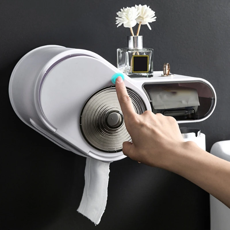 Toilet Tissue Box with Perforation with Ashtray Press Type Multifunctional Waterproof and Moisture-Proof
Toilet Tissue Box with Perforation with Ashtray Press Type Multifunctional Waterproof and Moisture-Proof