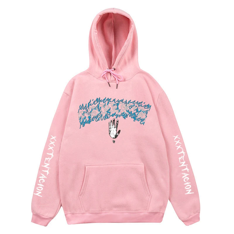 European And American Singer XXXTentacion Men And Women Plus Fleece Hoodie Spring And Autumn Long-Sleeved Pullover Men'S Hoodie
European And American Singer XXXTentacion Men And Women Plus Fleece Hoodie Spring And Autumn Long-Sleeved Pullover Men'S Hoodie